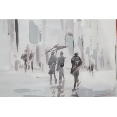 OBRAZ NA PŁÓTNIE TRAM-A- 80X3X80 cm